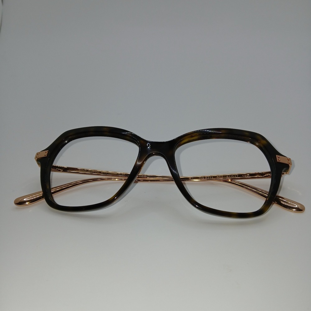 Dolce&Gabbana DG3311 Womens Eyeglasses Frame Dark Brown Tortoise 51-17-140 mm